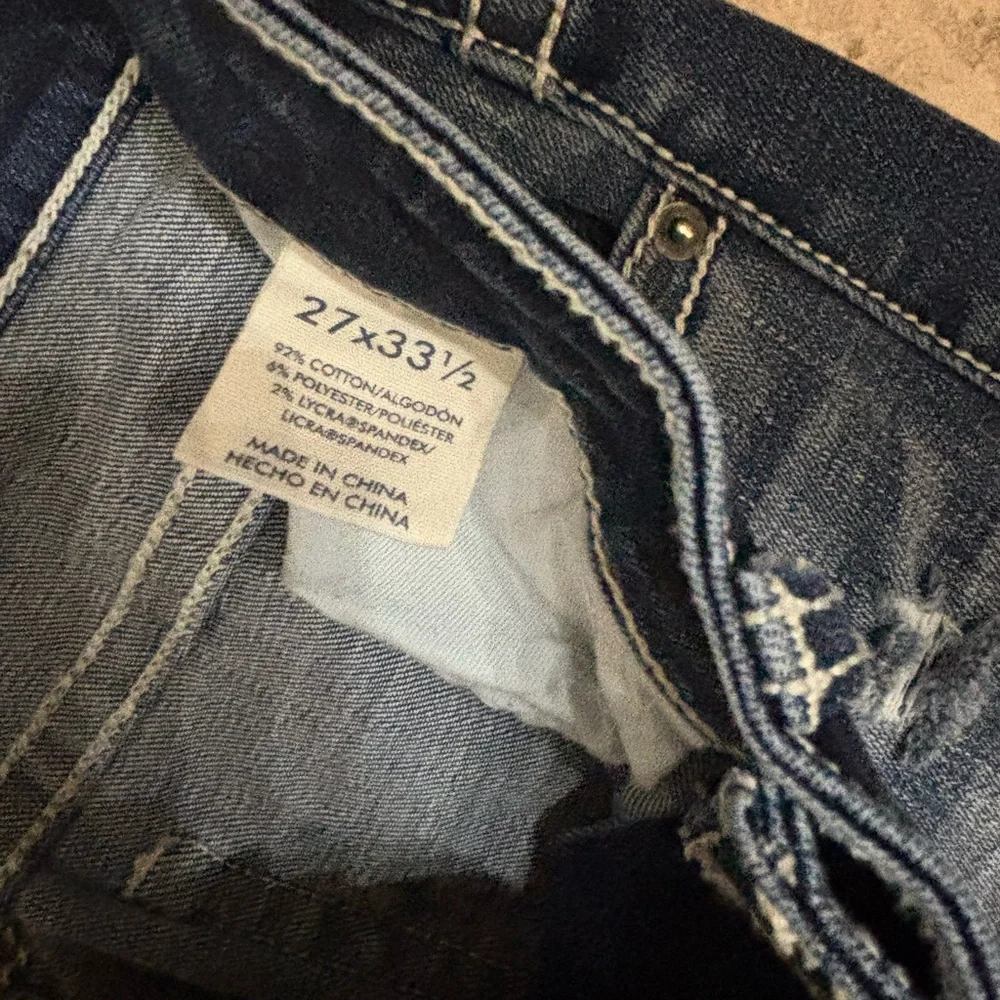 BKE jeans 27 x 33 1/2 inches. - Picture 2 of 5